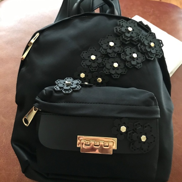 Zac Posen Bags Zac Posen Womens Black Backpack Poshmark